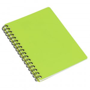 Green & Good A5 Polypropylene Wire Notebooks - Recycled - Image 4