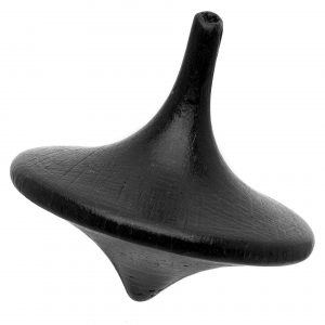 Green & Good Coloured Spinning Top - Sustainable Wood - Image 2