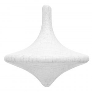 Green & Good Coloured Spinning Top - Sustainable Wood - Image 4