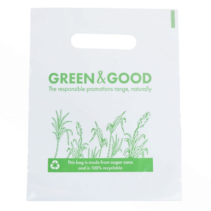 NEW Green & Good Sugar Cane Mini Gift Bag - Recyclable - Image 2