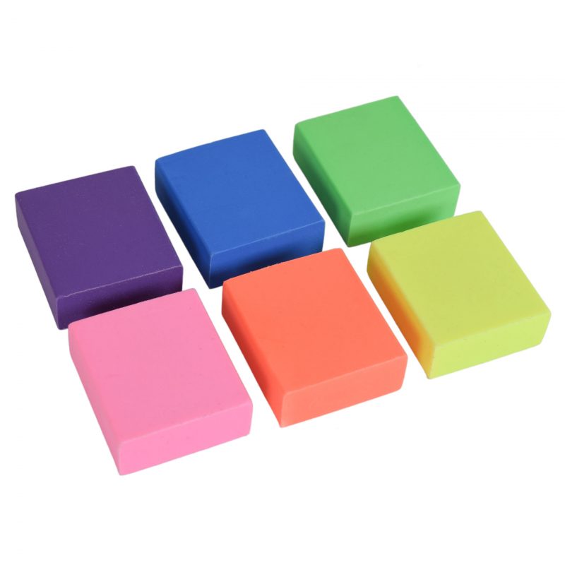 NEW Green and Good Value Eraser non PVC - Coloured - Image 9